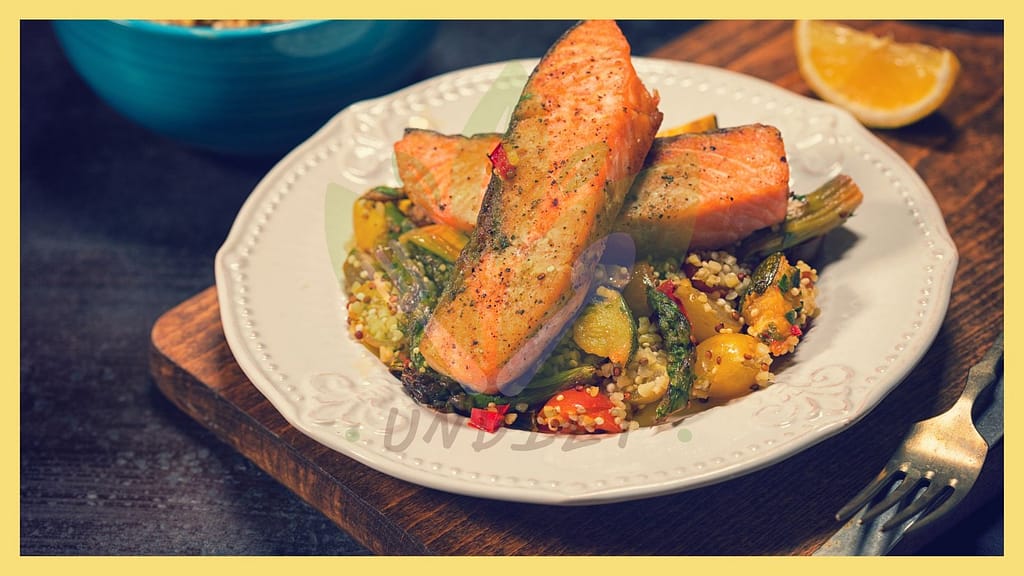 Moroccan Spiced Salmon with Couscous