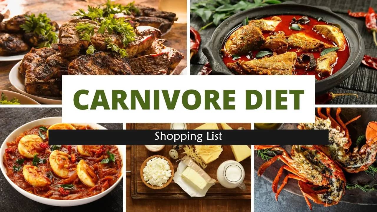 Carnivore Diet shopping list