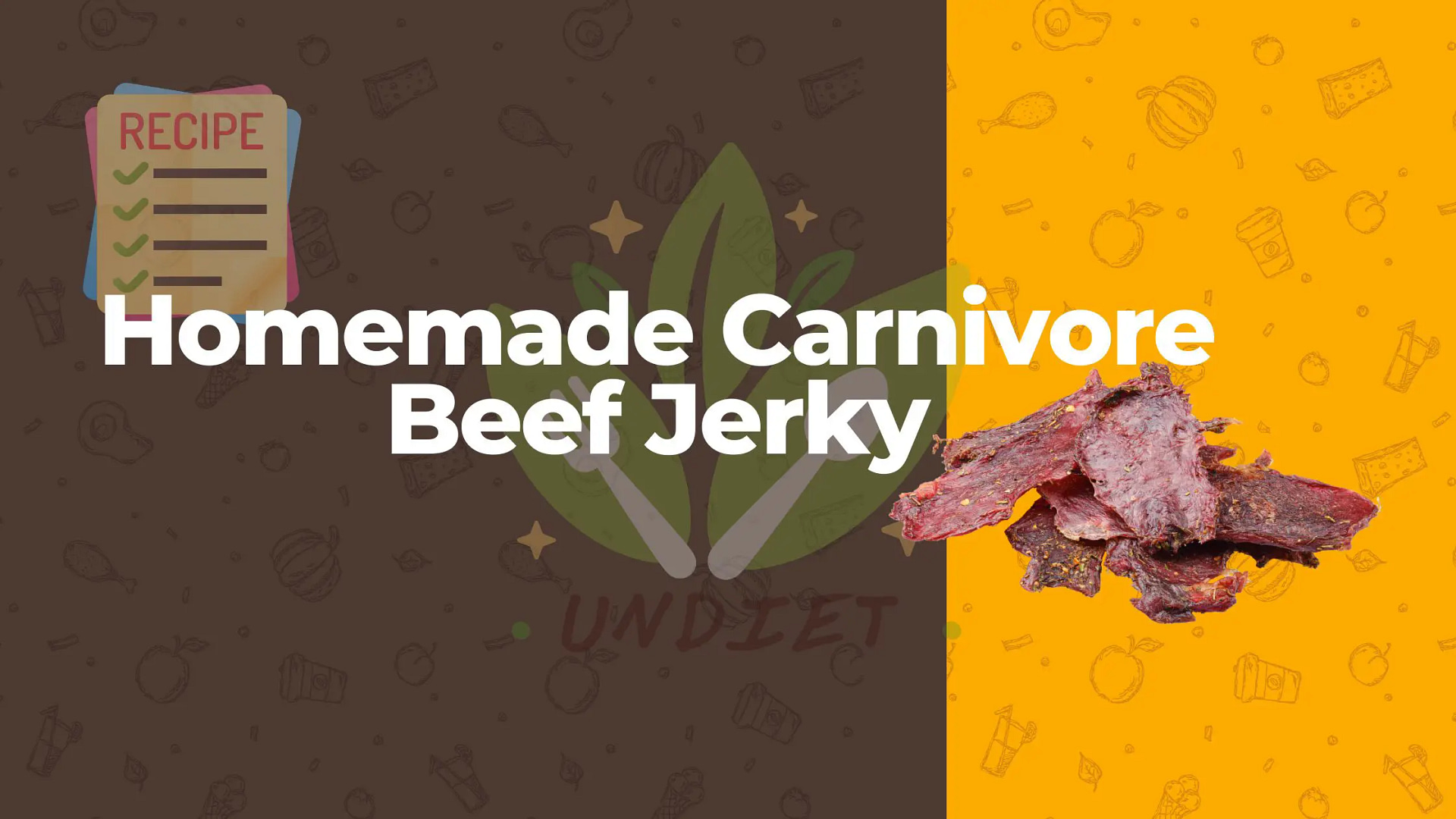 Homemade Carnivore Beef Jerky