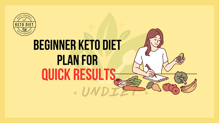 Easy-to-Follow Beginner Keto Diet Plan for Quick Results
